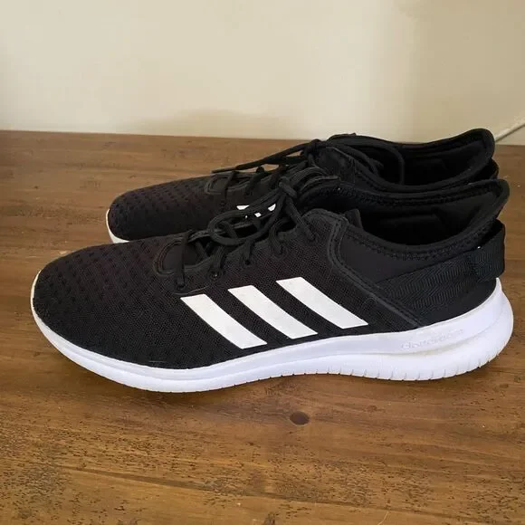 adidas Shoes Adidas Mens Cf Qtflex Cg5762 Black Running Shoes